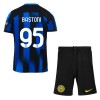 Conjunto (Camiseta+Pantalón Corto) Inter Milan Bastoni 95 Primera Equipación 23-24 - Niño